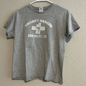 Sharky Rescue Tee bought from San Diego for Boy Large size
